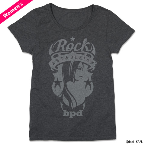 レディースTシャツ bpd Rock ロック エンブレム