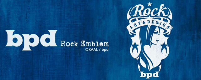 bpd Rock エンブレム BLUE iPhone きせかえ