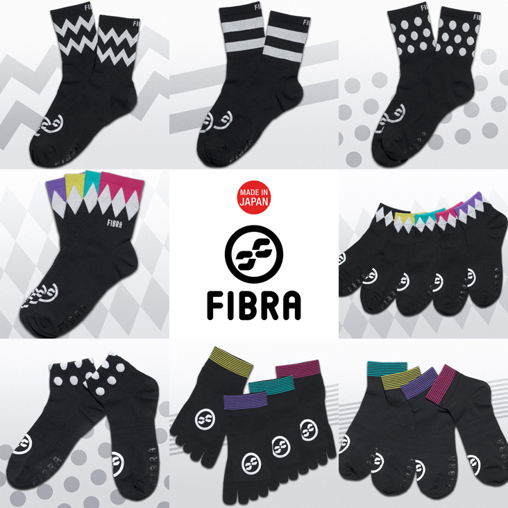 FIBRA x KAALコラボレーション ソックス