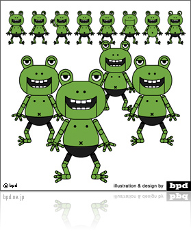 Frog and Trippers イラスト 3