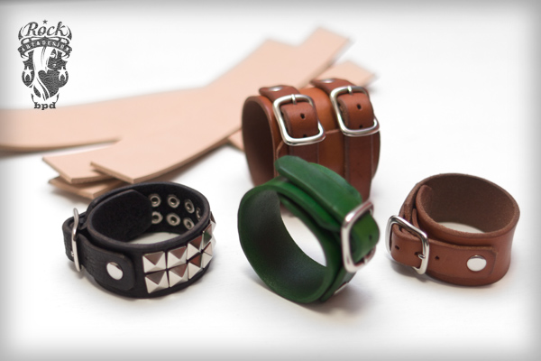 bpd kaal hand-made leather bracelet