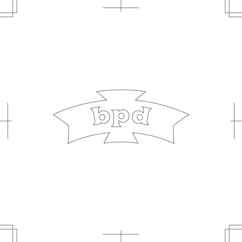 bpd logo mark branding design