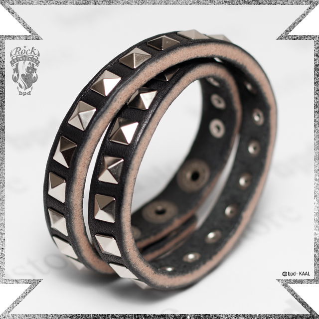 bpd KAAL leather bracelet mode punk