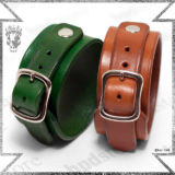 bpd KAAL leather bracelet peace piece