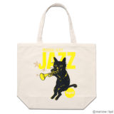 bpd marizow black cat tote bag