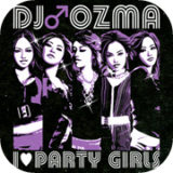 dj ozma party girls t-shirt design