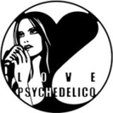 love psychedelico logo mark design