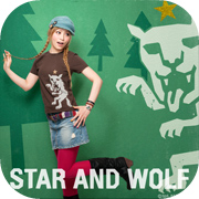 marizow star wolf t-shirt advertisement artwork