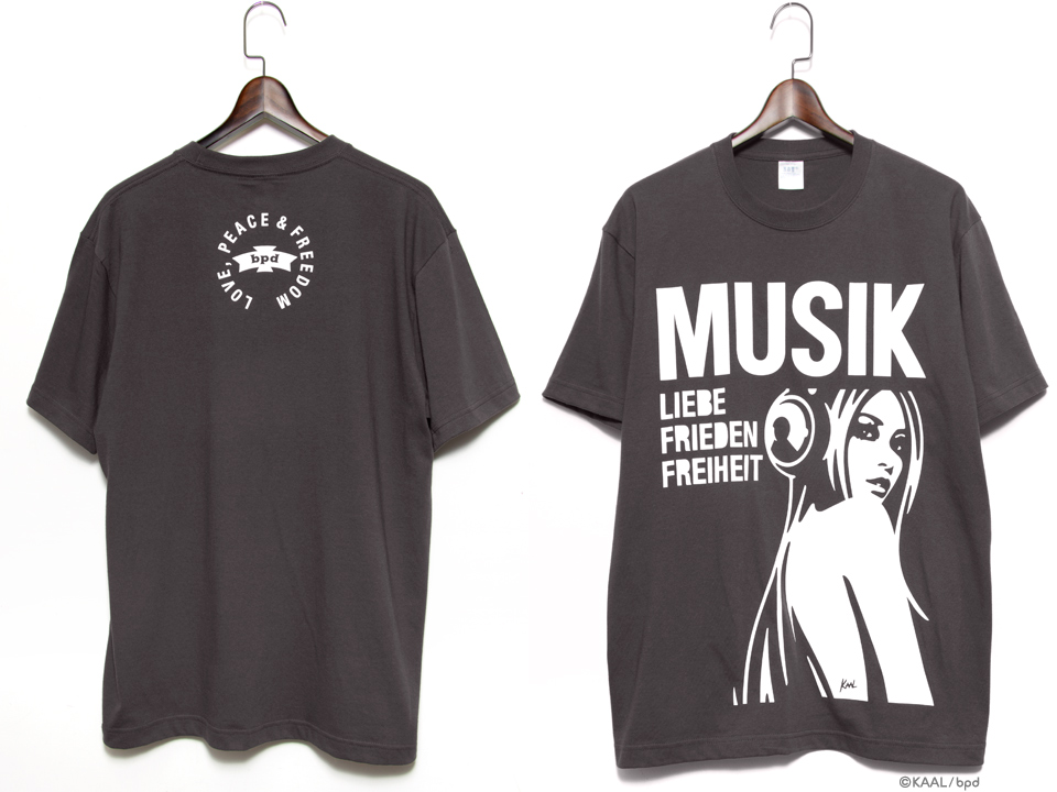 bpd KAAL MUSIK LIEBE FRIEDEN FREIHEIT Tee Shirt Photo