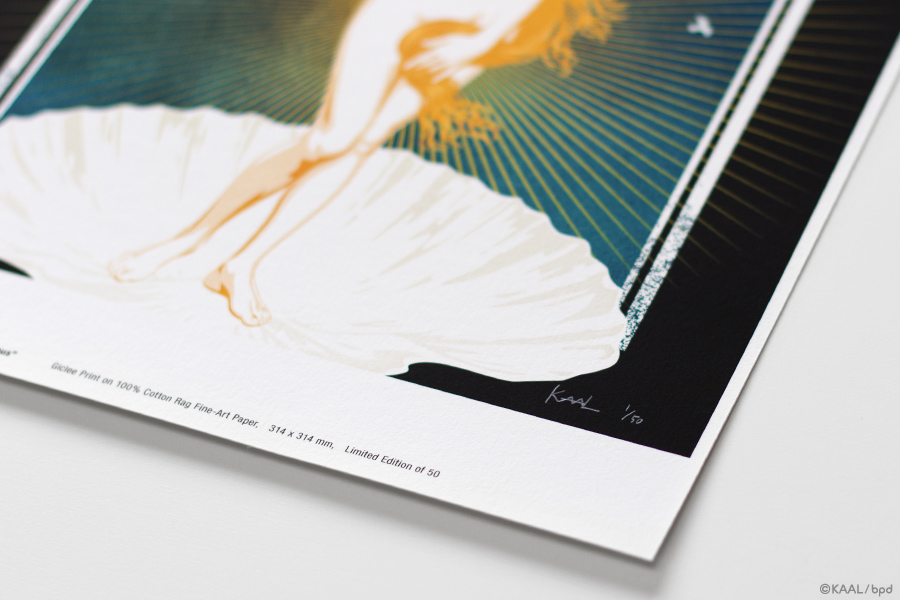 kaal re-birth of venus giclee art 6