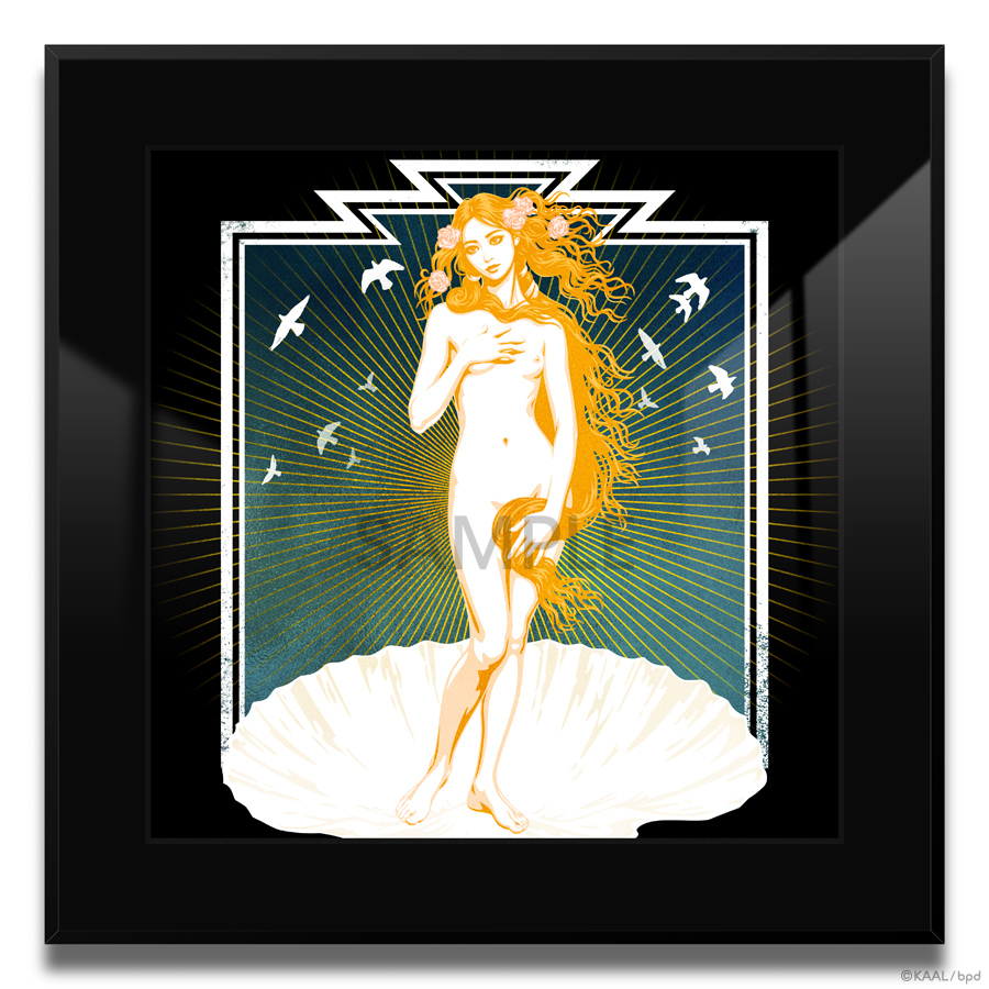 kaal re-birth of venus giclee art