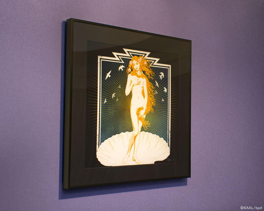 kaal re-birth of venus giclee art 2