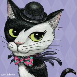 marizow cat character named art
