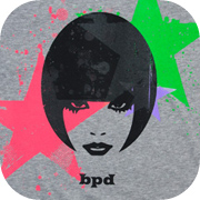 bpd kaal tee mix match woman face illustration