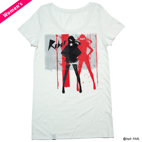 KAAL rebel woman art of rock tee shirt