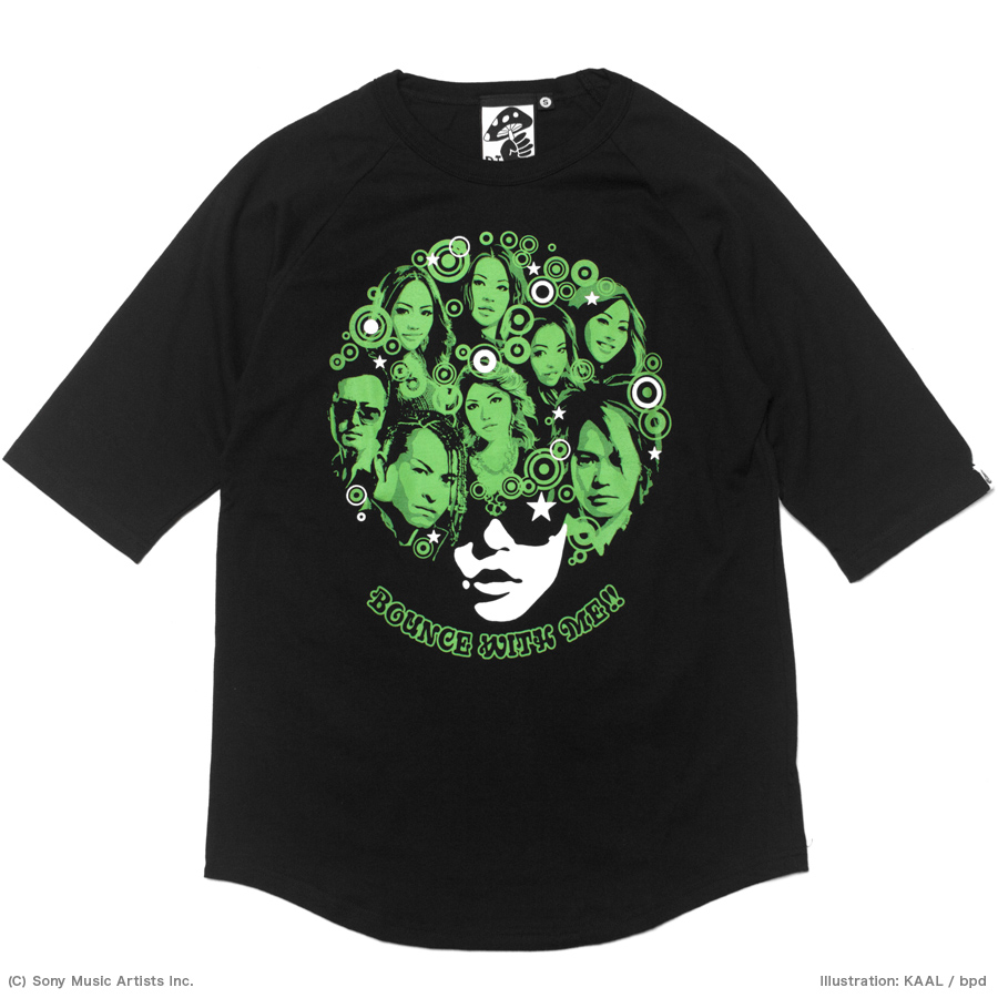 DJ OZMA Bounce with me Tour Tee Shirt illustration by KAAL bpd