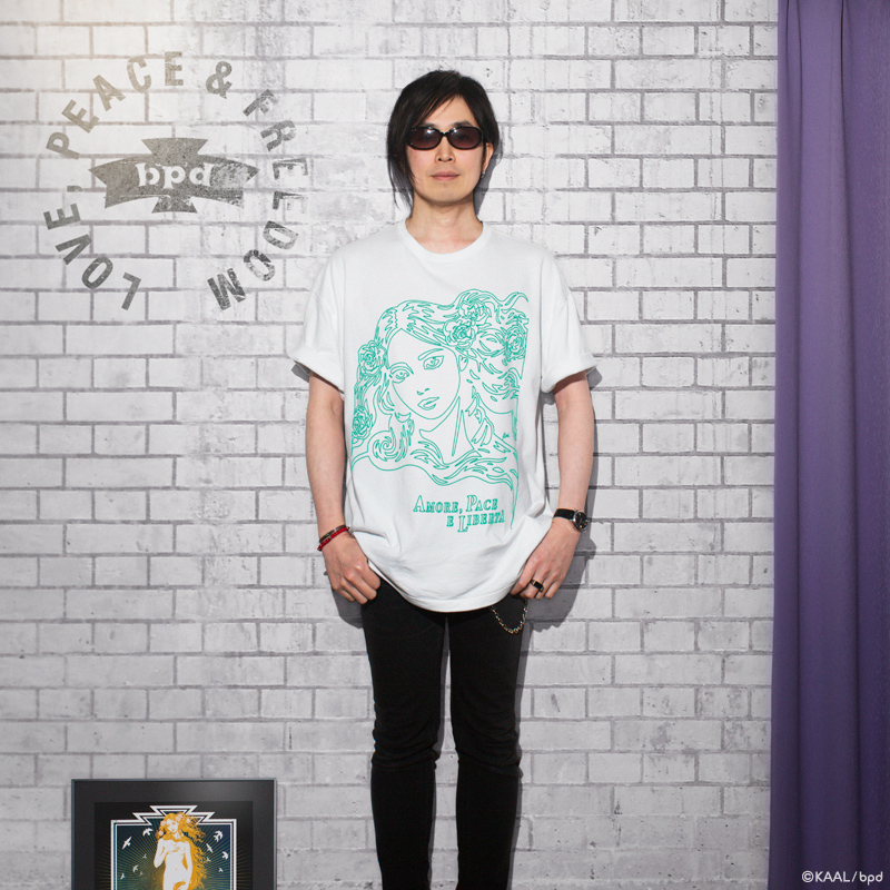 KAAL ヴィーナスの誕生 ビッグTシャツ コーデ