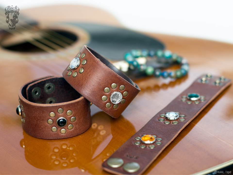 Handcrafted by KAAL Vintage Leather Bracelet