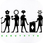 karutetto 1st single artwork design