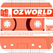 ozworld casette tape design