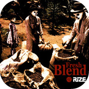 rize fresh blend poster design