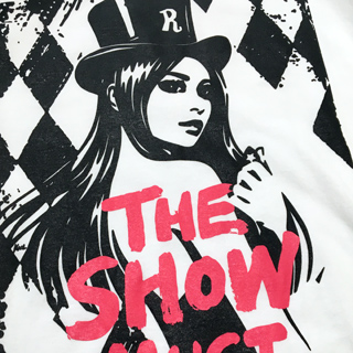 the show must go-on tee by kaal bpd
