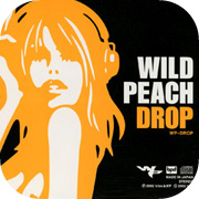 wild peach drop artwork design