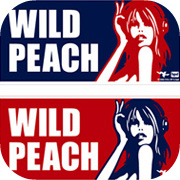 wild peach sticker design