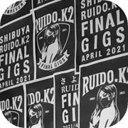 ruido k2 final gigis flyer and flag